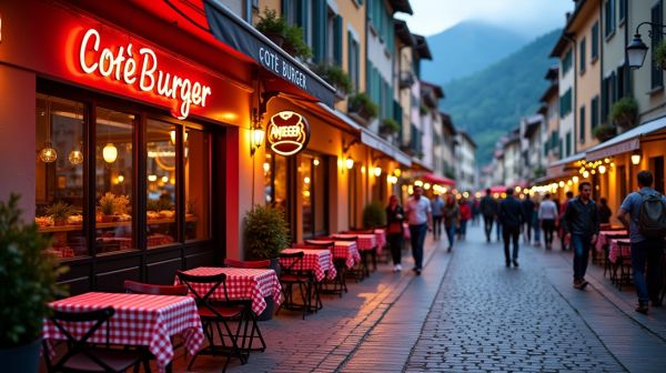 Découvrez les spécialités de Côté Burger à Annecy