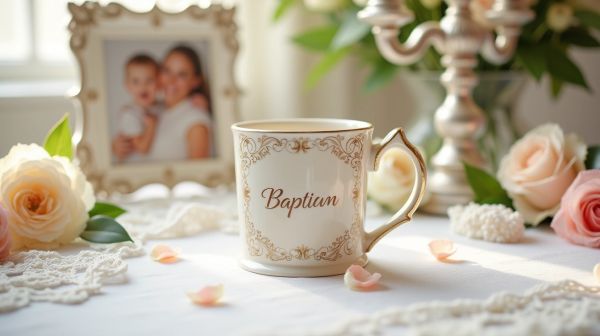 Personnaliser un gobelet baptême pour des souvenirs uniques