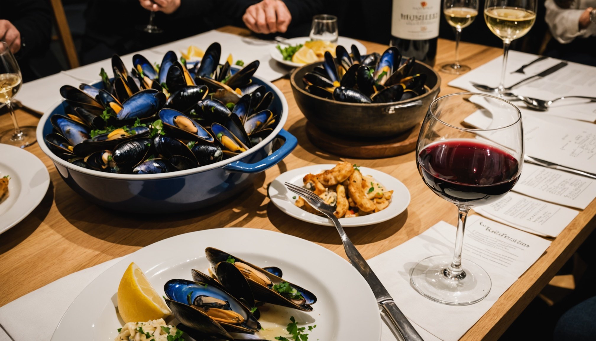 Vos questions sur l'accord vin et moules marinières